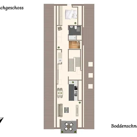 דירה Boddenschnacker